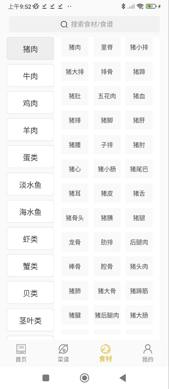 私房菜譜