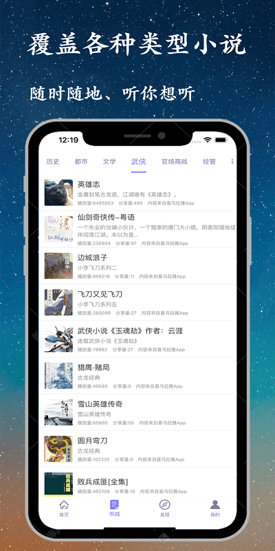 聽書精靈小說