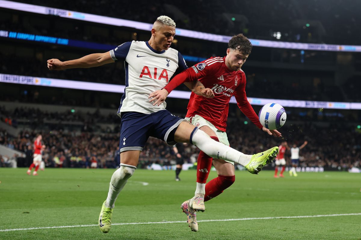 諾丁漢森林客場2-1擊敗托特納姆熱刺，英超局勢再度掀起波瀾