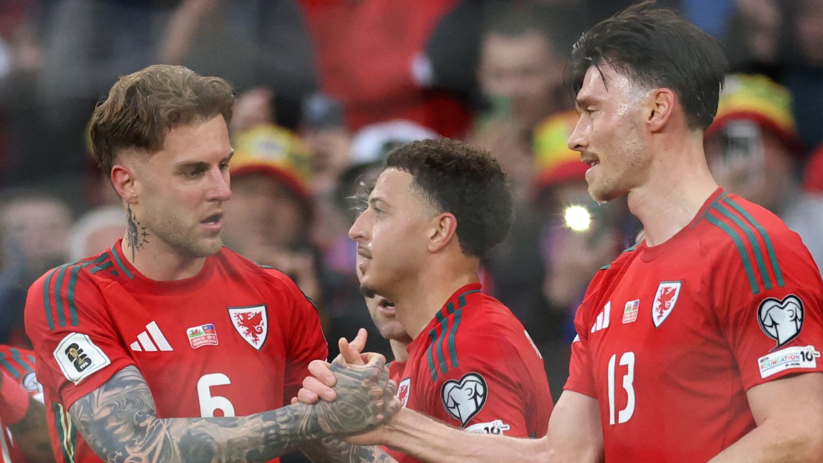 威爾士3-0戰勝支敦士登，鞏固了世界杯晉級的期望