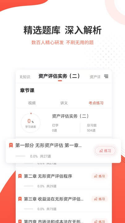 資產(chǎn)評(píng)估師準(zhǔn)題庫(kù)安卓下載