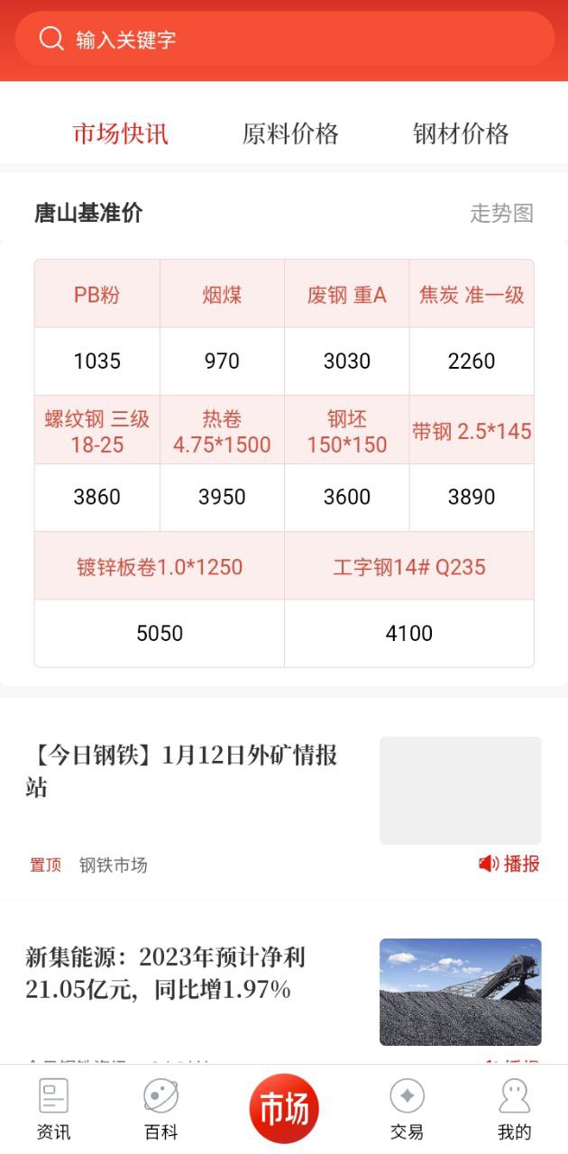 今日鋼鐵價(jià)格多少錢一噸