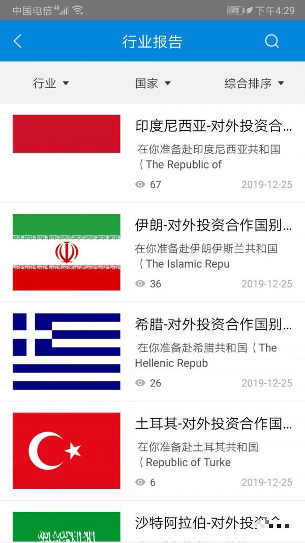 一帶一路國別咨詢